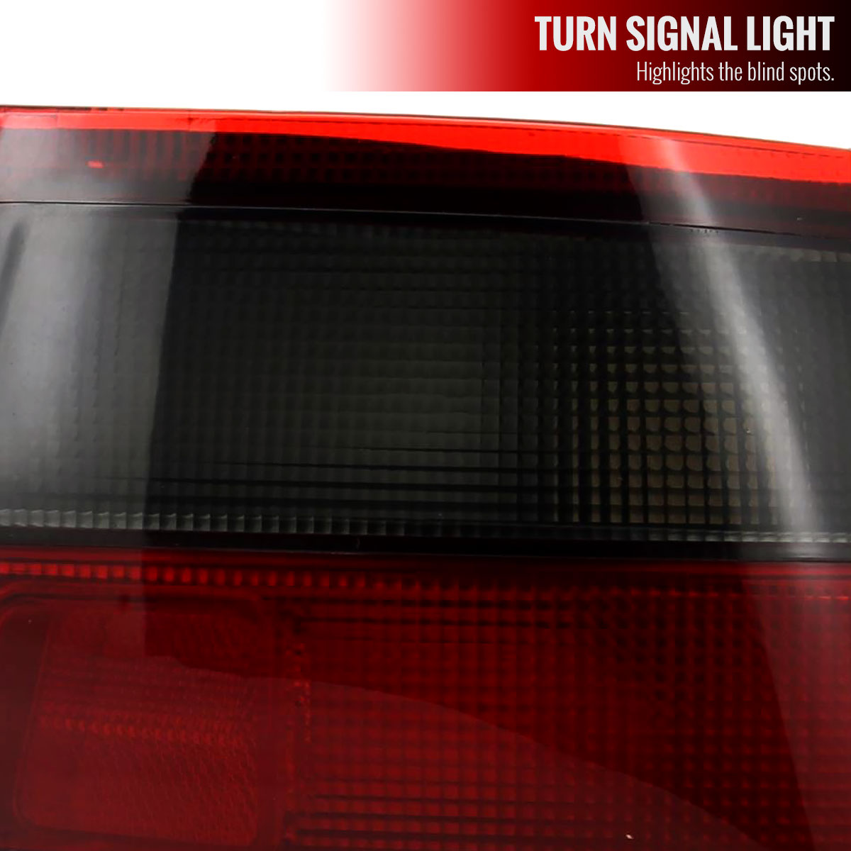 1992-1995 Honda Civic Tail Lights (Chrome Housing/Red Smoke Lens)