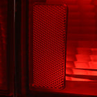 1999-2000 Honda Civic Sedan Tail Lights (Chrome Housing/Red Smoke Lens)
