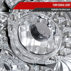 2006-2011 Mitsubishi Eclipse LED Tail Lights (Chrome Housing/Clear Lens)