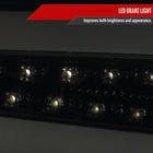 2008-2017 Mitsubishi Lancer / 2008-2015 Lancer EVO X Sedan LED Tail Lights (Glossy Black Housing/Smoke Lens)