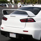 2008-2017 Mitsubishi Lancer / 2008-2015 Lancer EVO X Sedan LED Tail Lights (Jet Black Housing/Clear Lens)