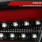 2008-2017 Mitsubishi Lancer / 2008-2015 Lancer EVO X Sedan LED Tail Lights (Jet Black Housing/Clear Lens)