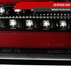 2008-2017 Mitsubishi Lancer / 2008-2015 Lancer EVO X Sedan LED Tail Lights (Jet Black Housing/Clear Lens)