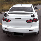 2008-2017 Mitsubishi Lancer / 2008-2015 Lancer EVO X Sedan LED Tail Lights (Chrome Housing/Smoke Lens)