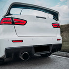 2008-2017 Mitsubishi Lancer / 2008-2015 Lancer EVO X Sedan LED Tail Lights (Chrome Housing/Smoke Lens)