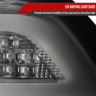 2008-2017 Mitsubishi Lancer / 2008-2015 Lancer EVO X Sedan LED Tail Lights (Chrome Housing/Smoke Lens)