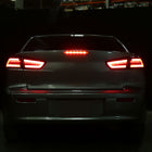 2008-2017 Mitsubishi Lancer / 2008-2015 Lancer EVO X Sedan Red Bar LED Tail Lights (Black Housing/Red Lens)