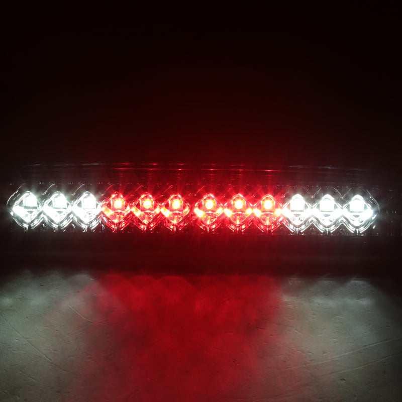 1994-2010 Mazda B Series Pickup LED 3rd Brake Tail Light (Chrome Housing/Clear Lens)