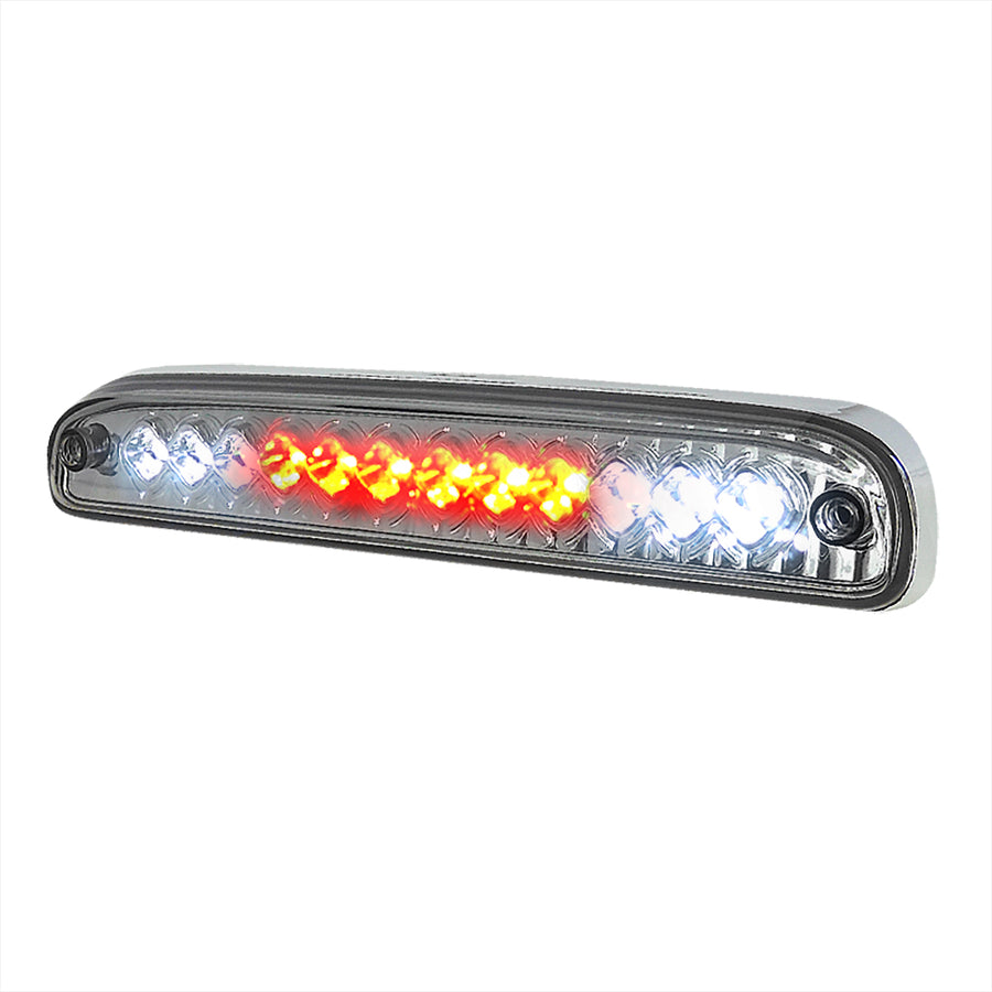 1994-2010 Mazda B Series Pickup LED 3rd Brake Tail Light (Chrome Housing/Clear Lens)