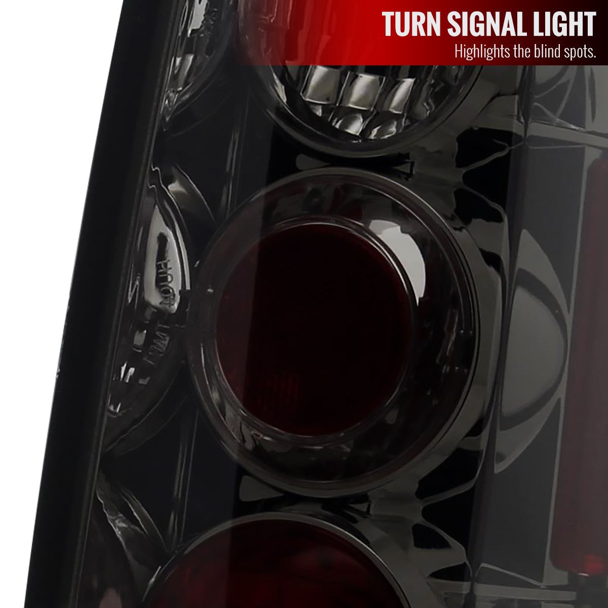 2005-2014 Nissan Frontier/ 2009-2012 Suzuki Equator Tail Lights (Chrome Housing/Smoke Lens)