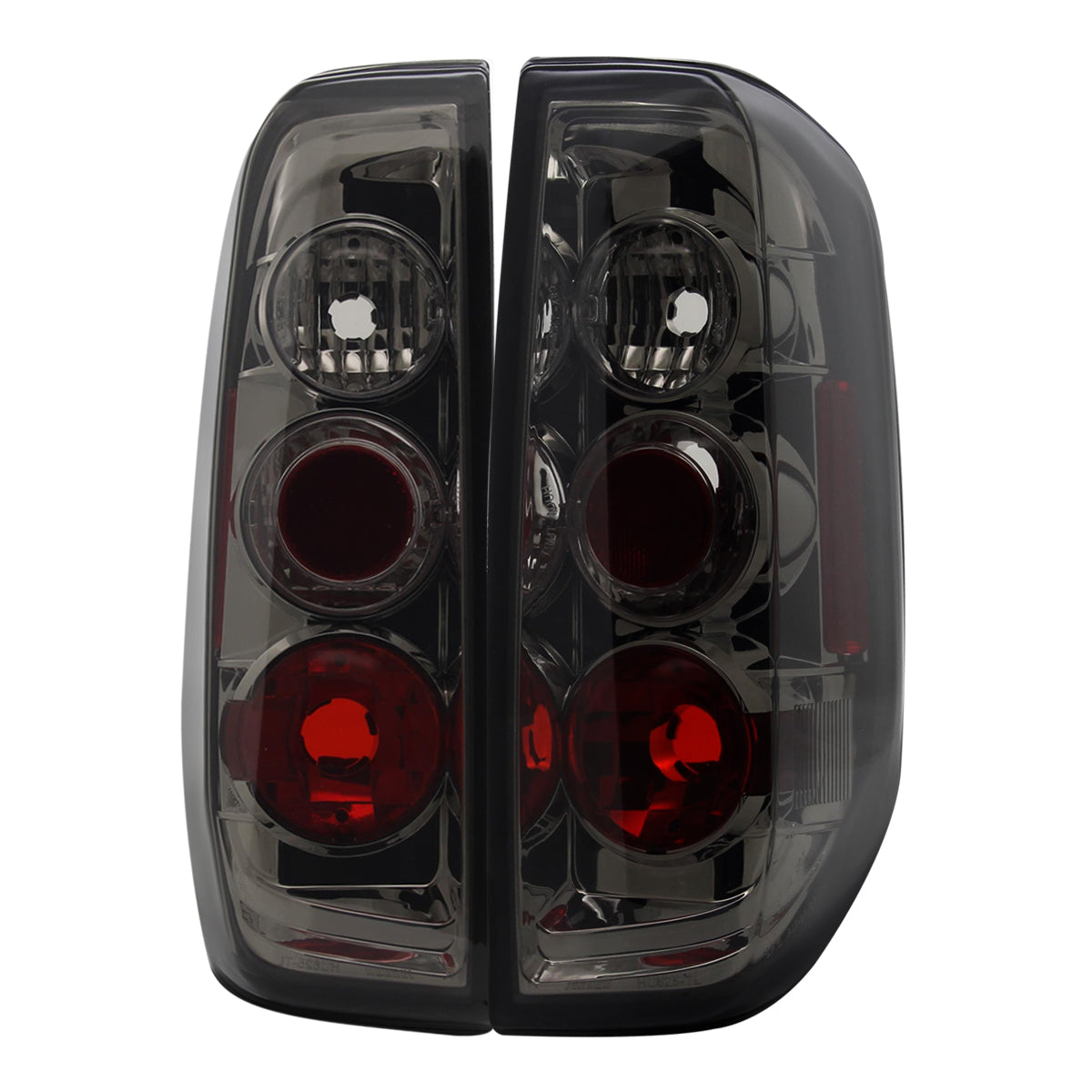 2005-2014 Nissan Frontier/ 2009-2012 Suzuki Equator Tail Lights (Chrome Housing/Smoke Lens)