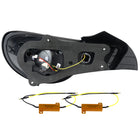2013-2016 Scion FRS/Subaru BRZ LED Tail Lights (Chrome Housing/Red Lens)