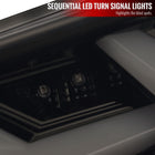 2013-2016 Scion FRS/Subaru BRZ Lambo Style Sequential LED Tail Lights (Glossy Black Housing/Smoke Lens)