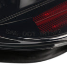 2013-2016 Scion FRS/Subaru BRZ Lambo Style Sequential LED Tail Lights (Glossy Black Housing/Smoke Lens)