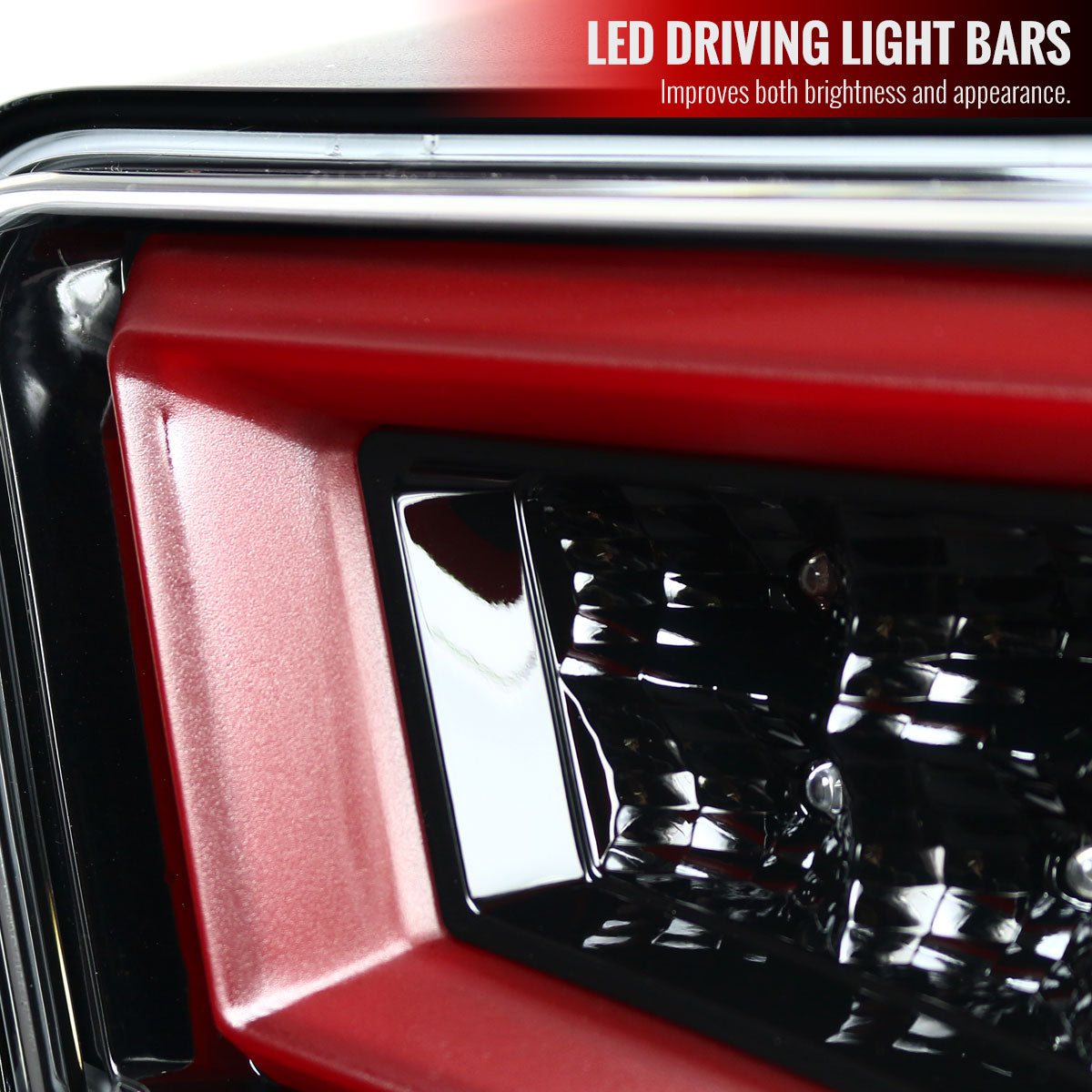 2013-2016 Scion FRS/Subaru BRZ Red Bar Sequential LED Tail Lights (Jet Black Housing/Clear Lens)