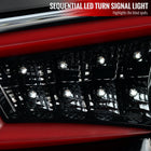 2013-2016 Scion FRS/Subaru BRZ Red Bar Sequential LED Tail Lights (Jet Black Housing/Clear Lens)