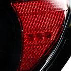 2013-2016 Scion FRS/Subaru BRZ Red Bar Sequential LED Tail Lights (Jet Black Housing/Clear Lens)