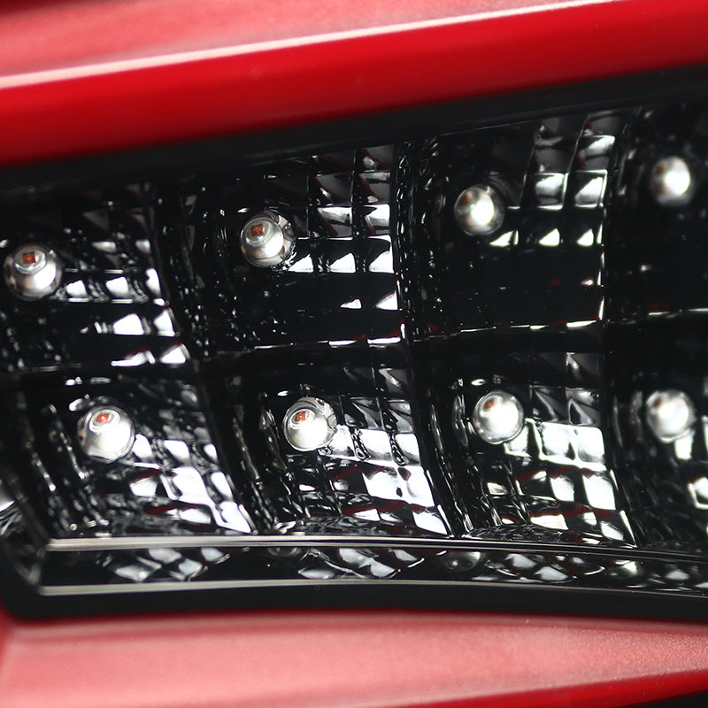 2013-2016 Scion FRS/Subaru BRZ LED Tail Lights (Jet Black Housing/Clear Lens)