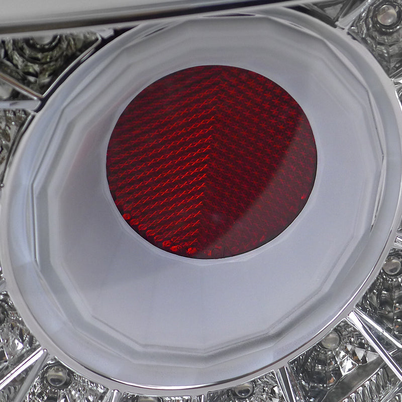 2012-2016 Scion FRS/ Subaru BRZ/ Toyota 86 LED Tail Lights (Chrome Housing/Clear Lens)