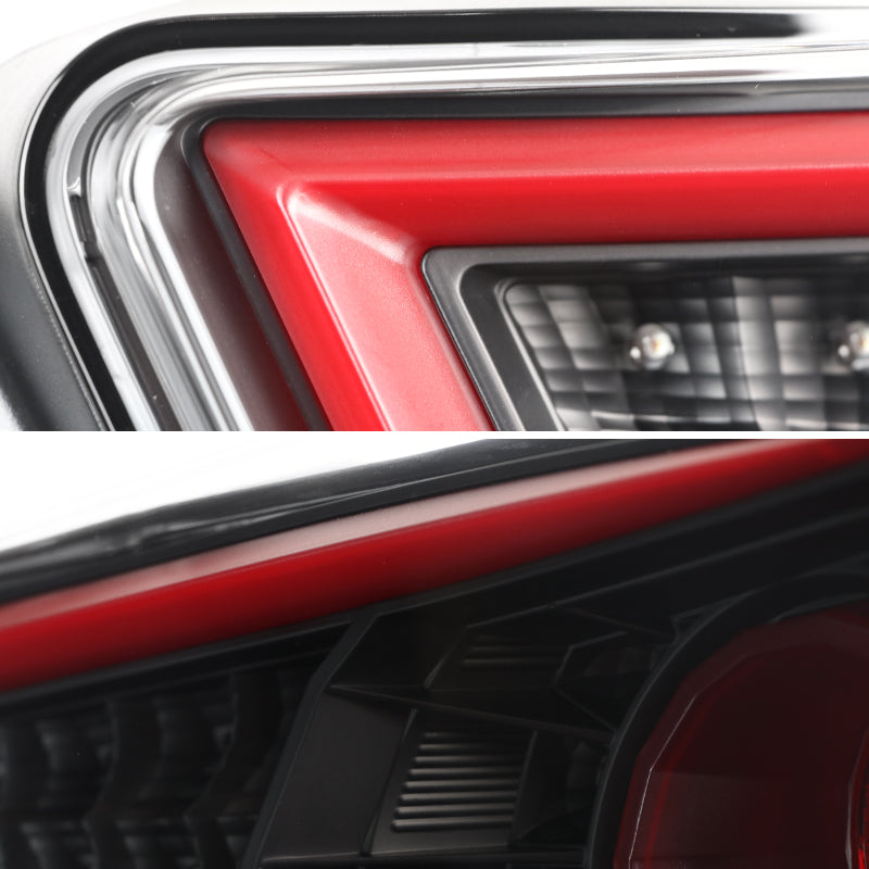 2013-2016 Scion FRS/Subaru BRZ LED Tail Lights (Satin Black Housing/Clear Lens)