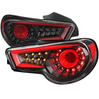 2013-2016 Scion FRS/Subaru BRZ LED Tail Lights (Satin Black Housing/Clear Lens)