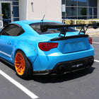 2013-2016 Scion FRS/Subaru BRZ Red Bar Sequential LED Tail Lights (Chrome Housing/Red Clear Lens)