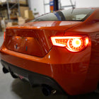 2013-2016 Scion FRS/Subaru BRZ LED Tail Lights (Chrome Housing/Red Lens)