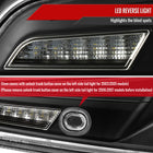 2003-2007 Infiniti G35 Coupe Red LED Halo Sequential Signal Tail Lights (Matte Black Housing/Clear Lens)