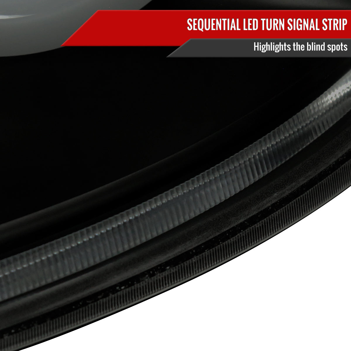 2003-2007 Infiniti G35 Coupe White LED Halo Sequential Signal Tail Lights (Matte Black Housing/Smoke Lens)
