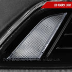 2008-2013 Infiniti G37/2014-2015 Q60 Coupe/Convertible LED Tail Lights w/ Switchback Sequential Turn Signals (Jet Black Housing / Clear Lens)