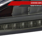 2010-2016 Hyundai Genesis Coupe White Bar Sequential LED Tail Lights (Chrome Housing/Smoke Lens)