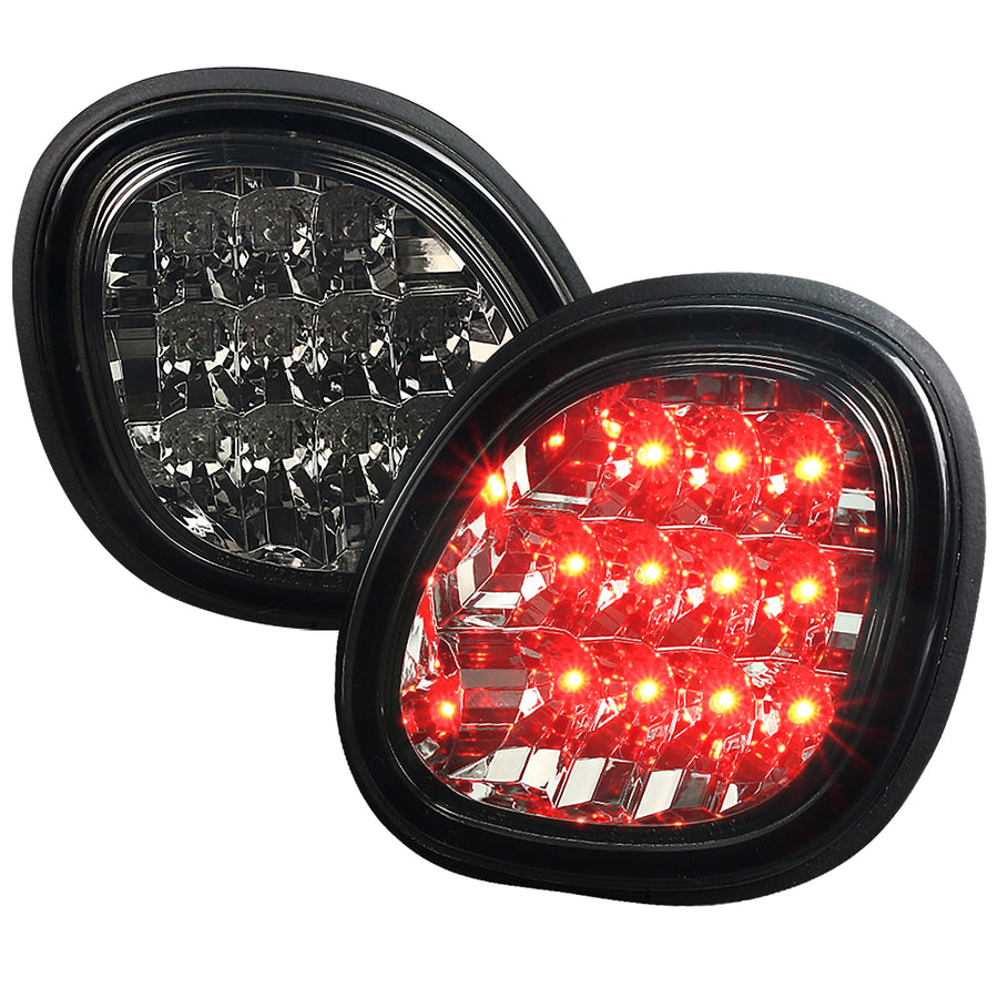 1998-2005 Lexus GS300/GS400/GS430 LED Trunk Lights (Chrome Housing/Smoke Lens)