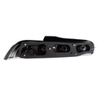 1994-2001 Acura Integra Hatchback Tail Lights (Matte Black Housing/Clear Lens)