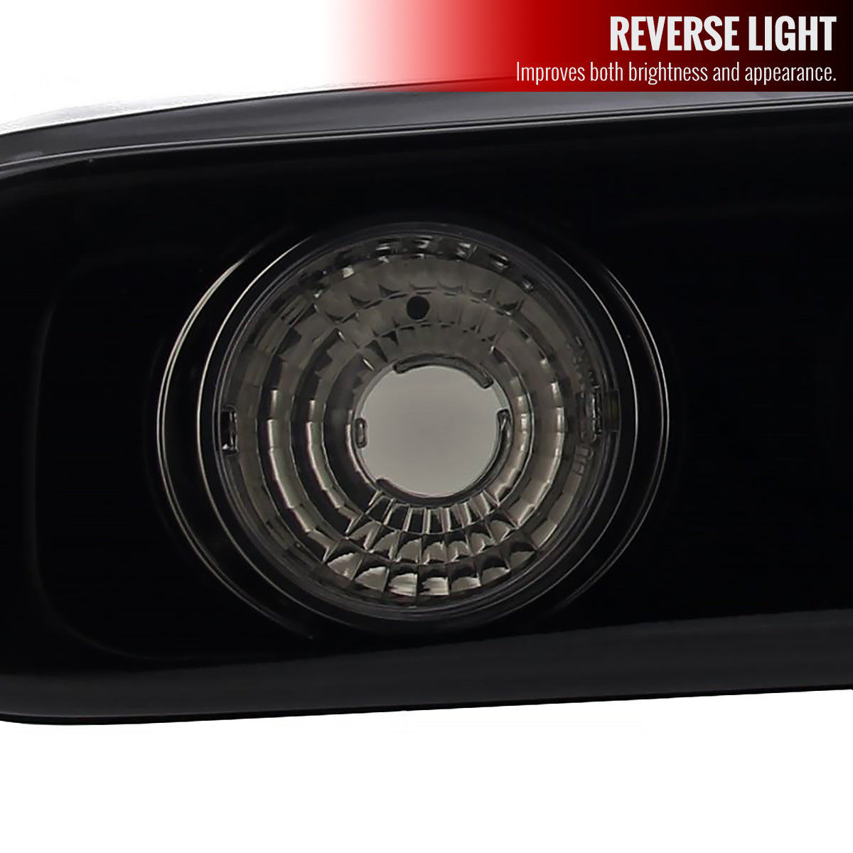 1994-2001 Acura Integra Hatchback Tail Lights (Glossy Black Housing/Smoke Lens)