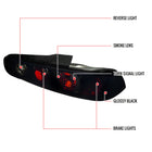 1994-2001 Acura Integra Hatchback Tail Lights (Glossy Black Housing/Smoke Lens)