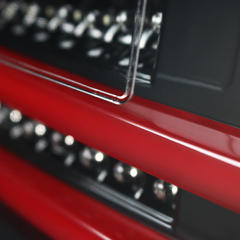 2006-2008 Lexus IS250/IS350 LED Tail Lights & Trunk Lights (Jet Black Housing/Clear Lens)