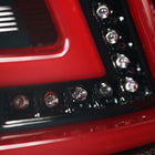 2006-2008 Lexus IS250/IS350 LED Tail Lights & Trunk Lights (Jet Black Housing/Clear Lens)