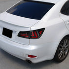 2006-2008 Lexus IS250/IS350 LED Tail Lights & Trunk Lights (Jet Black Housing/Clear Lens)