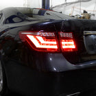 2007-2009 Lexus LS460 LED Tail Lights & Trunk Lights (Chrome Housing/Red Lens)