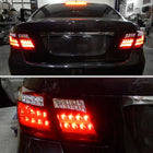 2007-2009 Lexus LS460 LED Tail Lights & Trunk Lights (Chrome Housing/Red Lens)