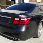 2007-2009 Lexus LS460 LED Tail Lights & Trunk Lights (Chrome Housing/Red Lens)