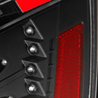 2004-2008 Nissan Maxima LED Tail Lights (Matte Black Housing/Clear Lens)