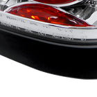 1996-2004 Nisssan Pathfinder/ Infiniti QX4 Tail Lights (Chrome Housing/Clear Lens)