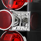 1996-2004 Nisssan Pathfinder/ Infiniti QX4 Tail Lights (Matte Black Housing/Clear Lens)