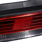 1997-2001 Honda Prelude Factory Style Tail Lights (Chrome Housing/Red Clear Lens)