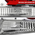 1995-1998 Nissan Skyline GT R33 JDM Red LED Tail Lights (Chrome Housing/Red Lens)