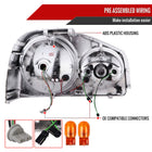 1999-2002 Nissan Skyline GT R34 JDM Red LED Tail Lights (Chrome Housing/Red Lens)