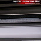 2019-2024 Toyota RAV4 White LED Bar Sequential Signal Tail Lights (Matte Black Housing/Clear Lens)