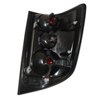 2005-2010 Honda Ridgeline Factory Style Tail Lights (Matte Black Housing/Clear Lens)