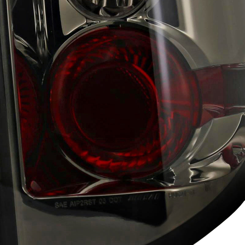 2005-2010 Honda Ridgeline Factory Style Tail Lights (Chrome Housing/Smoke Lens)